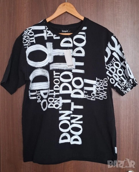 DESIGUAL НОВА Оригинална мъжка тениска-размер L, снимка 1