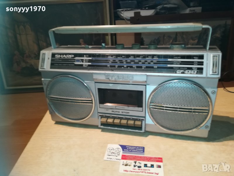 sharp gf-4343 stereo-внос sweden 1110202045, снимка 1