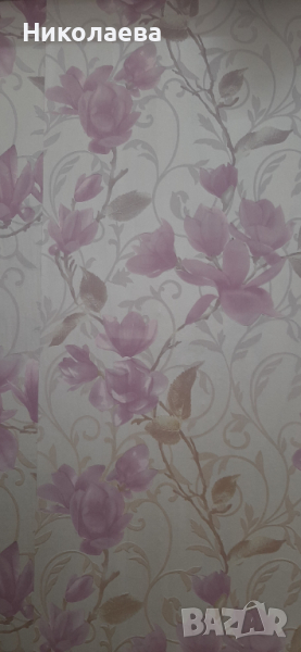 Тапети хартиени на цветя, снимка 1