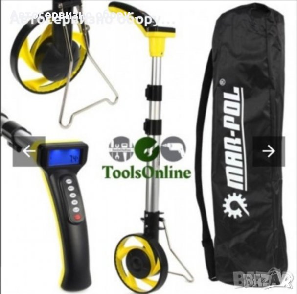 ПРОФЕСИОНАЛНО ИЗМЕРВАТЕЛНО КОЛЕЛО С LCD ДИСПЛЕЙ И ПОДСВЕТКА НА ЕКРАНА MAR-POL, снимка 1