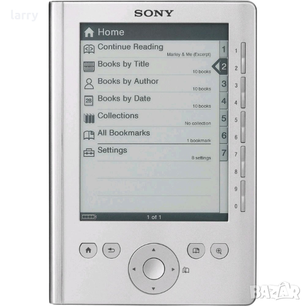 Продавам Sony PRS-300 eBook за части, снимка 1