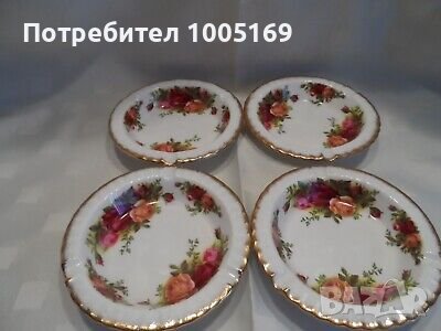 Royal Albert Old country roses пепелници, снимка 1