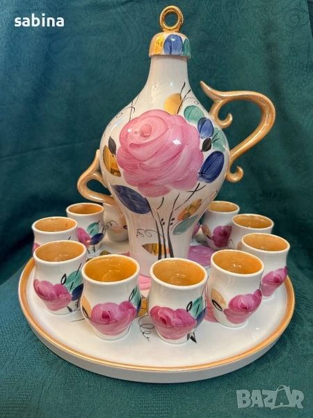 Рядък лимитиран руски/съветски сервиз на Дулево, снимка 1