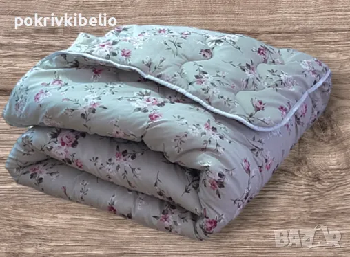 Зимна олекотена завивка микрофибър Произход България , снимка 1