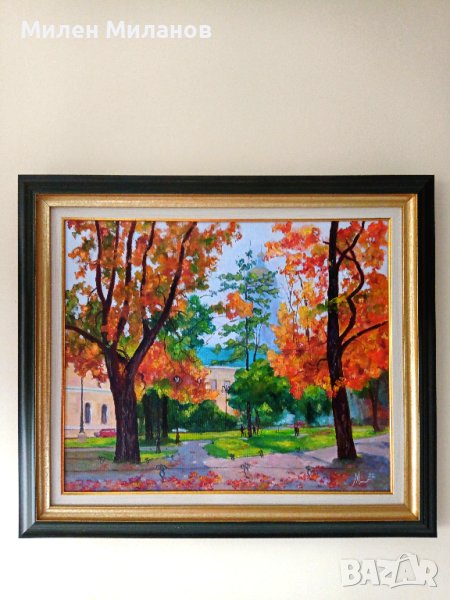 Картина рисувана с маслени бои , снимка 1