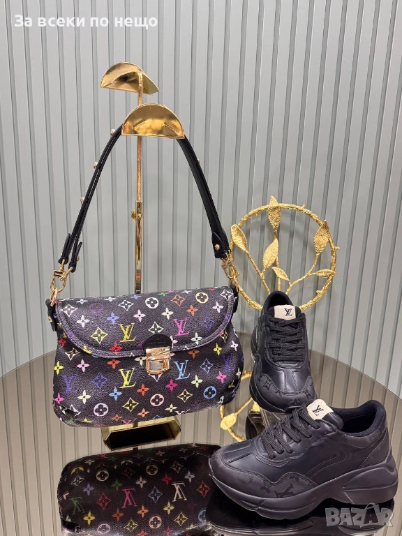 Louis Vuitton Комплект Дамска Чанта И Дамски Маратонки Луис Витон  Код SK398, снимка 1