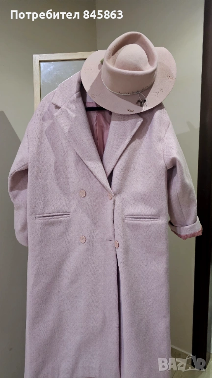 Палто бебешко розово, снимка 1