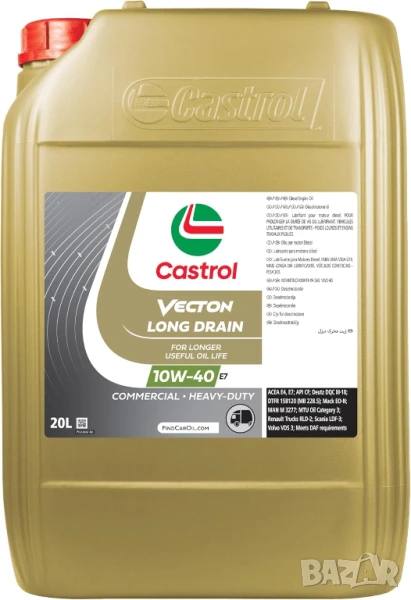 CASTROL VECTON LONG DRAIN E7 10W40 20L, снимка 1