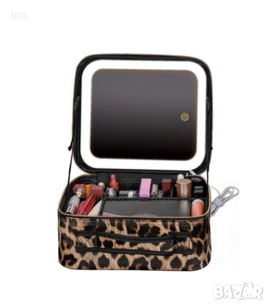 Лед огледало чантичка за гримове, снимка 1