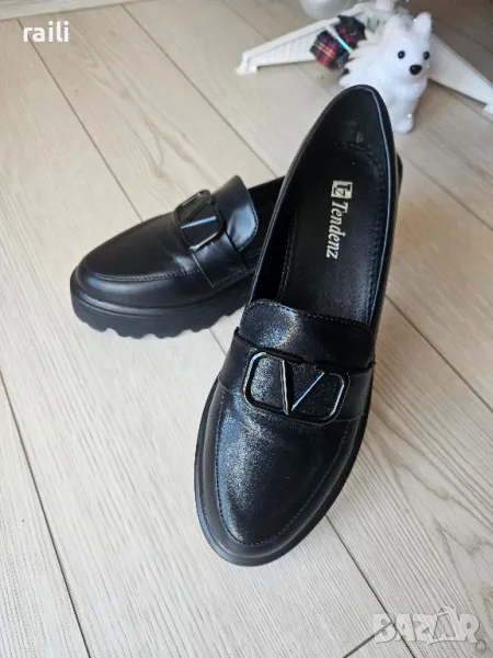 Дамски черни обувки, снимка 1