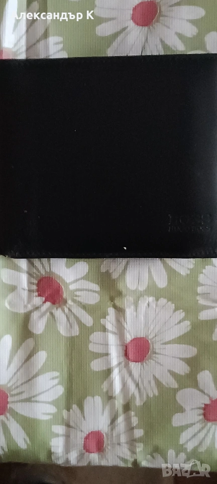 Кожен мъжки портфейл Hugo Boss, снимка 1