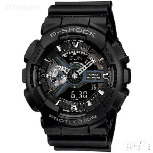 Мъжки часовник CASIO G-SHOCK GA-110-1BER Касио GA-110 GA110, снимка 1