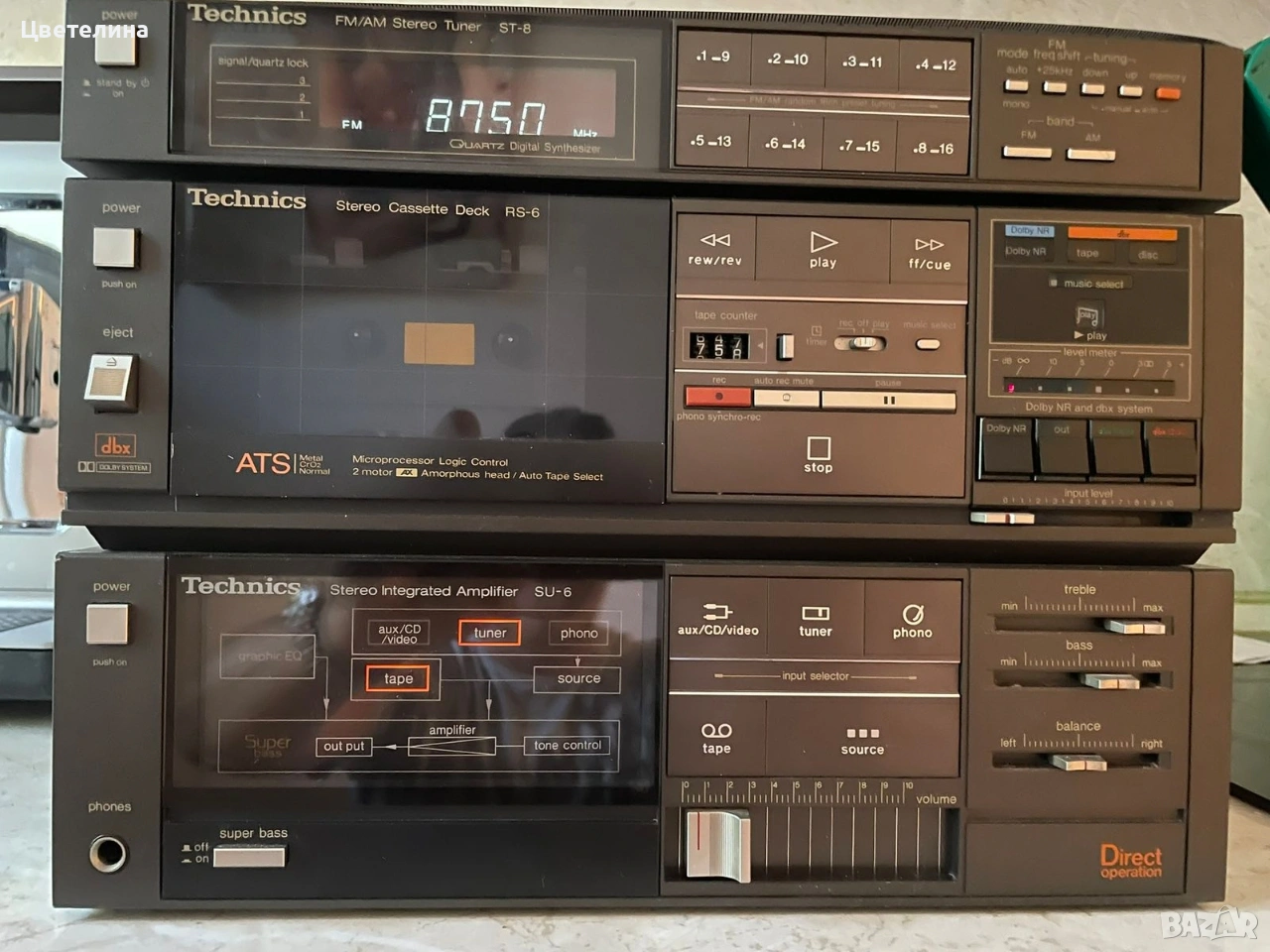 Система Technics Rs-6, снимка 1