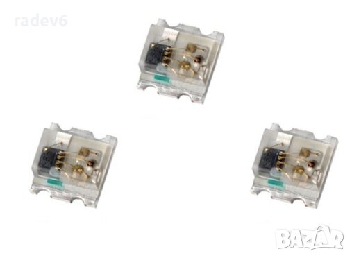 WS2812B-2020 LED, WS2812, RGB, 2020, 4 пина, снимка 1