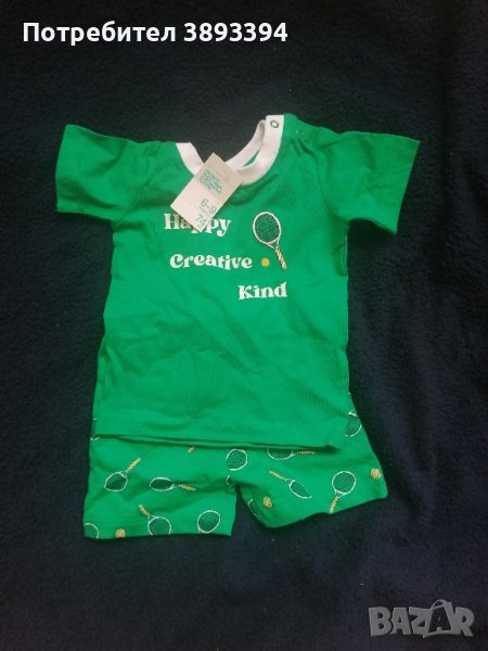 бебешка пижама 6-9 месеца, снимка 1