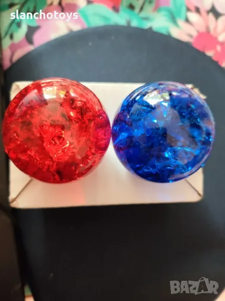 Стъклени топки за домашен фонтан, 40мм, снимка 1