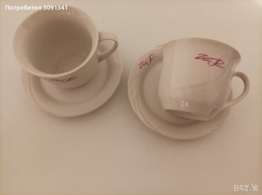 Продавам порцеланови чинии и сервизи, стъклени съдове, чаши, снимка 1