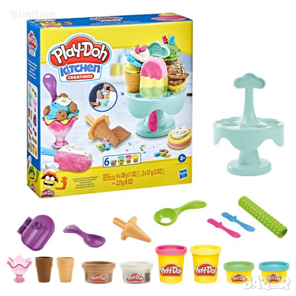 Детски комплект за моделиране на сладолед / Kitchen Creations Play Play-Doh/ Hasbro, снимка 1