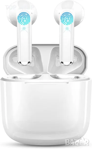 Нови Безжични слушалки Спортни с кутия за зареждане Earbuds за музика, снимка 1