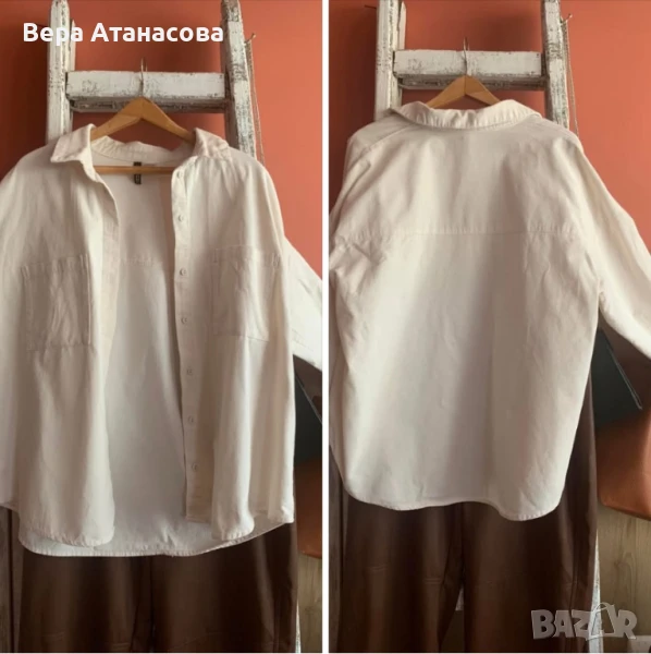 🤍👟🍋 Връхна риза Divided🤍 м/л🍍, снимка 1