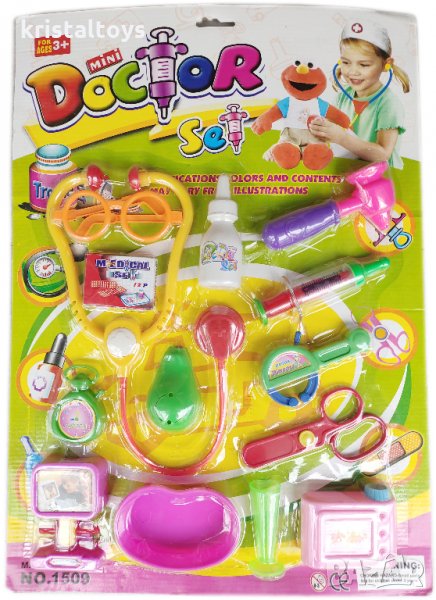 Детска играчка медицински комплект Доктор с 14 части, снимка 1