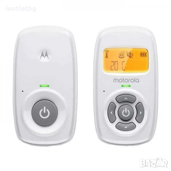 Аудио бебефон Motorola MBP24 Digital, Sistem DECT, снимка 1