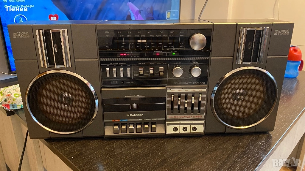 Касетофон GoldStar TSR-850, снимка 1