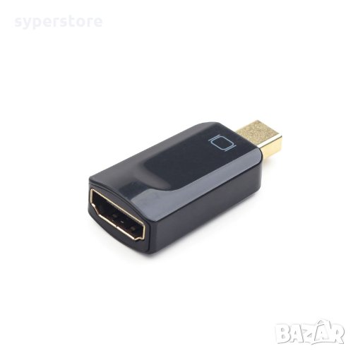 Преходник Адаптер от Mini DP Мъжки към HDMI Женски VCom SS001167 Adapter Mini DP/HDMI, снимка 1