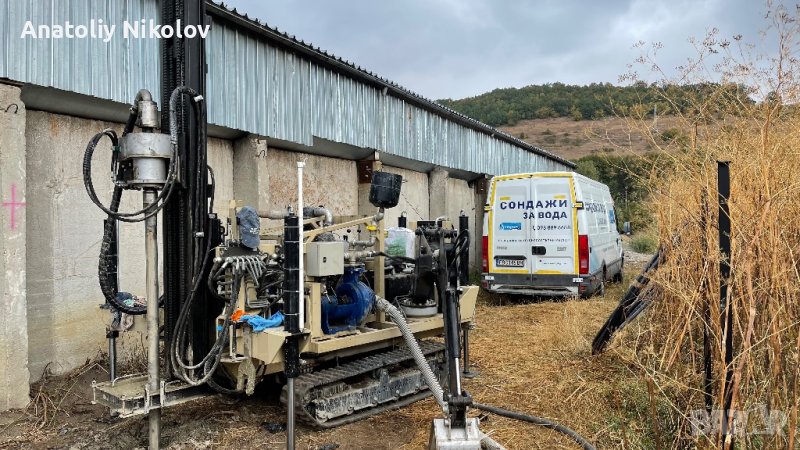 Сондажи за вода,биене на сонда термопомпа, снимка 1