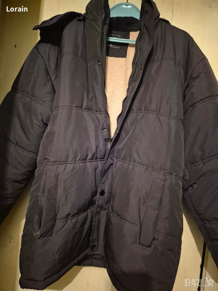 Зимно яке с качулка, снимка 1