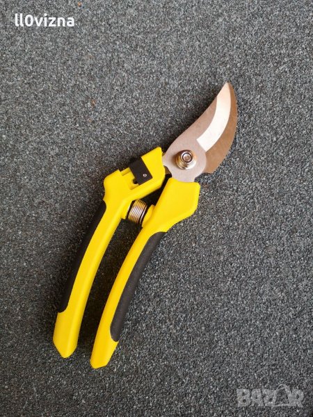 НОЖИЦА ЛОЗАРСКА С ДВУКОМП. ДРЪЖКА 200мм, снимка 1