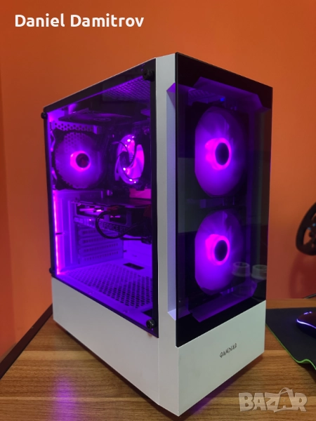 Геймърски компютър Ryzen 5 5600,RTX 4060 8GB,32GB RAM,512GB NVMe, 1TB HDD, снимка 1