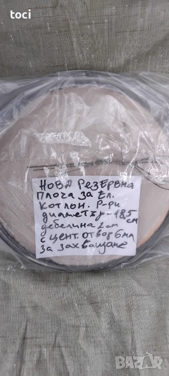 Чисто нова резервна плоча за ел котлон ел готварска печка, снимка 1