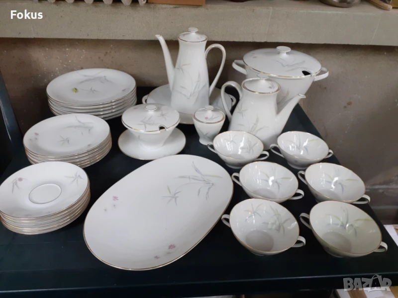 Порцелан голям сервиз Bavaria Tirschenreuth Germany 31 части, снимка 1