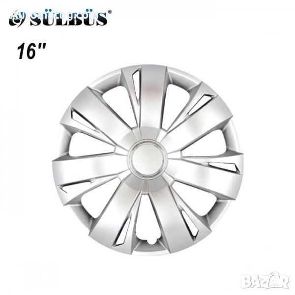 Комплект тасове Automat 411, Тасове за автомобил 16 цола, Сив, 4 броя, снимка 1