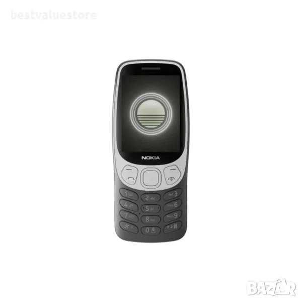 Nokia 3210 4G Dual Black Мобилен Телефон Gsm 2.40 ", Задна Камера 2.0 Mpx, снимка 1
