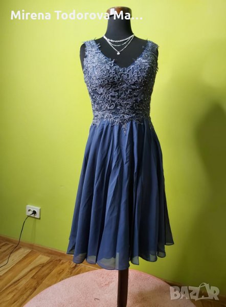 Абитуриентска бална рокля 2024 година S, снимка 1