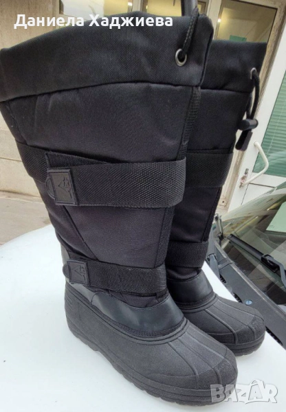 Високи ботуши с изолационна ватенка 45 номер, снимка 1