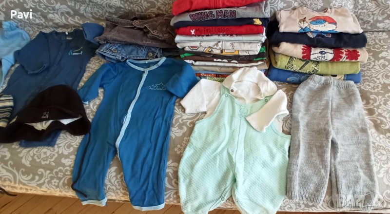 Детски дрешки 6-9 месеца, снимка 1