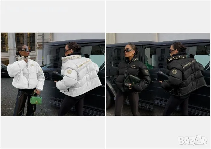 Дамско зимно яке Versace - 2 налични цвята  Код A188, снимка 1