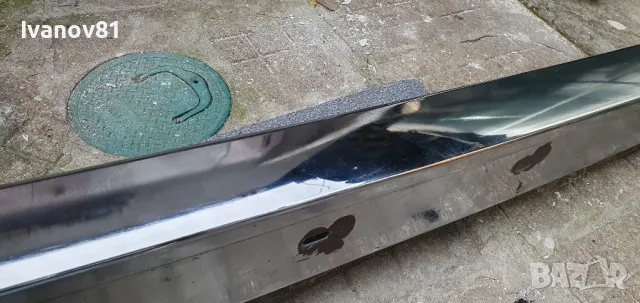 Задна броня за бмв е30 централна част хром модел bmw e30 Euro rear bumper center chrome model , снимка 4 - Части - 47568344