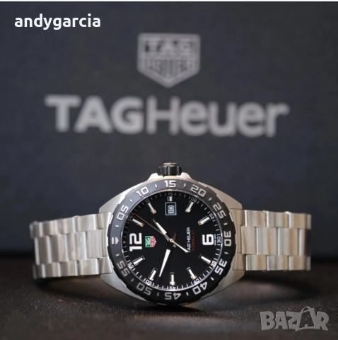 Tag Heuer Formula 1 WAZ1110.BA0875 черен мъжки часовник ЧИСТО НОВ 100% оригинален, снимка 6 - Мъжки - 51778128