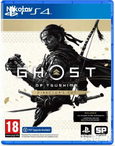 Ghost of Tsushima Director's Cut PS4 (Съвместима с PS5), снимка 1 - Игри за PlayStation - 49215126