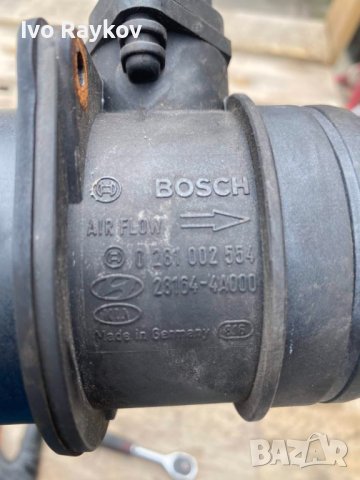 Дебитомер за KIA Carnival, SORENTO 2.5CRDI  0281002554 28164-4A000, снимка 3 - Части - 44231351