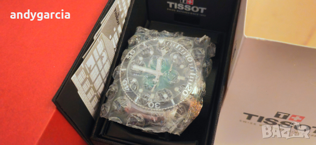 ЧИСТО НОВ TISSOT SEASTAR 1000 CHRONOGRAPH мъжки часовник хронограф T120.417.11.091.01 , снимка 8 - Мъжки - 44550533