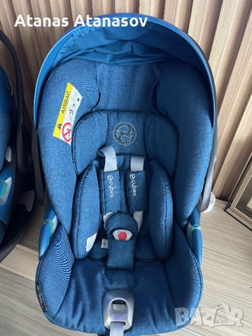 Кошници Cybex Cloud Z2 i-Size с Cybex Basе и адаптери за количка, снимка 9 - Стоки за близнаци - 52446552