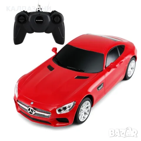 RASTAR Кола MERCEDES AMG GT R/C 1:24 72100, снимка 1 - Коли, камиони, мотори, писти - 49206437