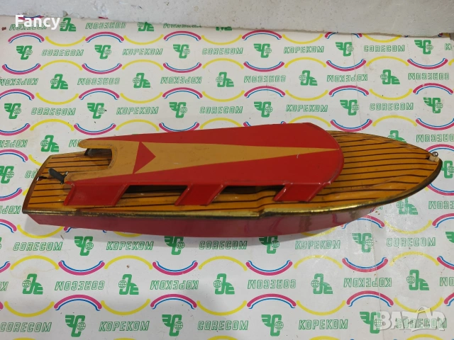 Стара детска играчка лодка, снимка 2 - Колекции - 53243961
