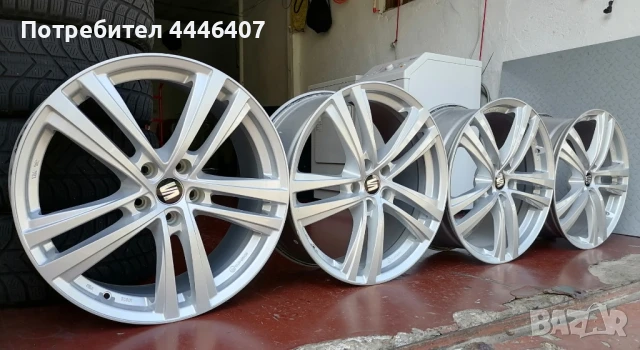 Оригинални джанти 19" 5х112 Seat, снимка 2 - Гуми и джанти - 50508420