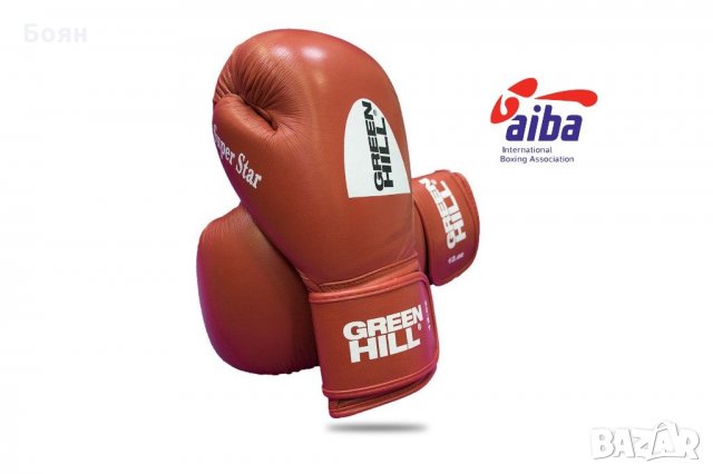 Боксови ръкавици Green Hill "Super Star"  approved by Aiba, снимка 4 - Бокс - 29507899